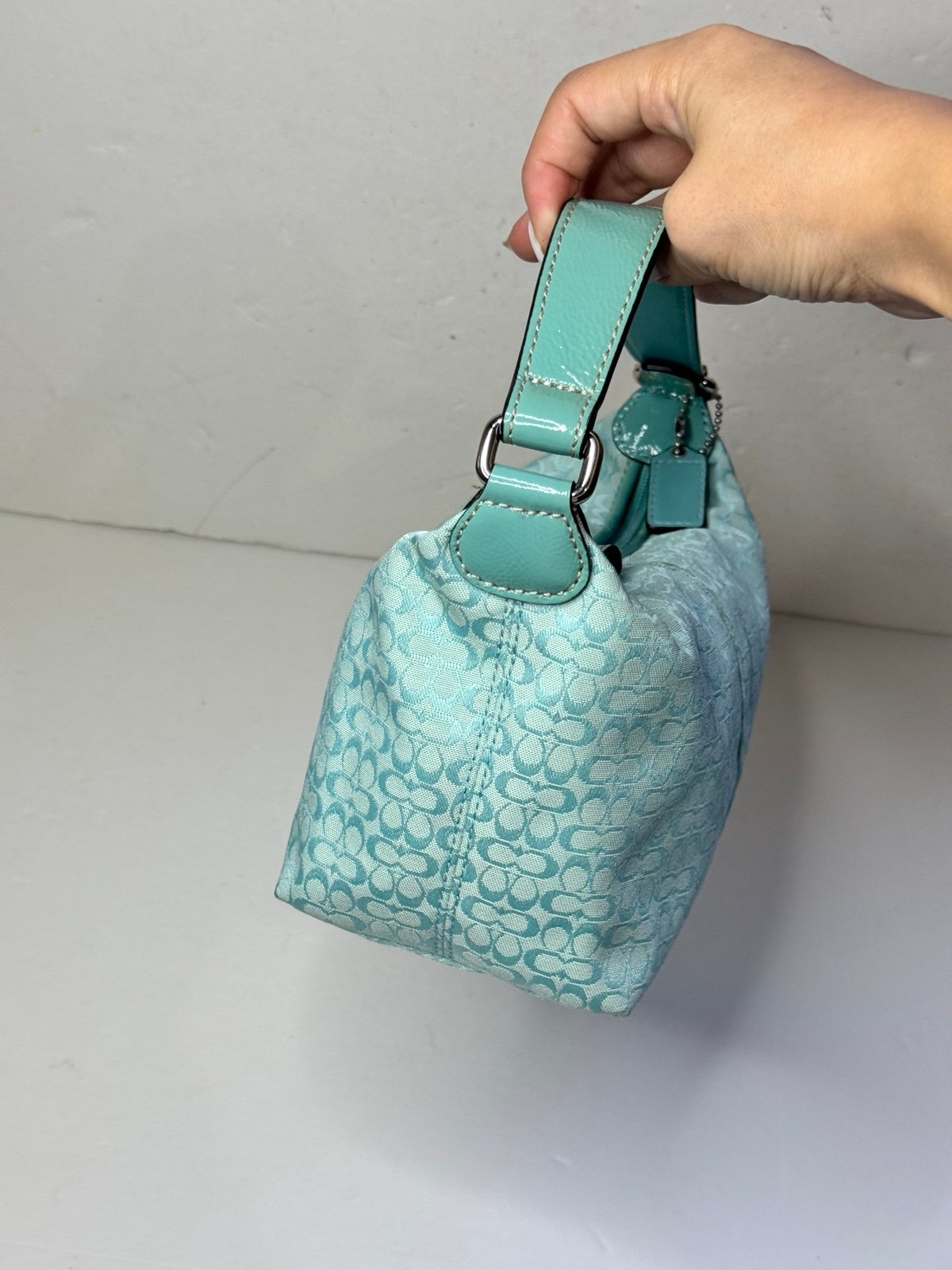 COACH Y2K Mini Bag Purse Handbag in Tiffany | Mercari