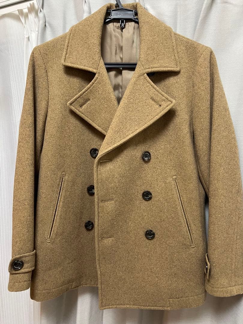00s Archive Swag Opium y2k Pea Coat Navy 42