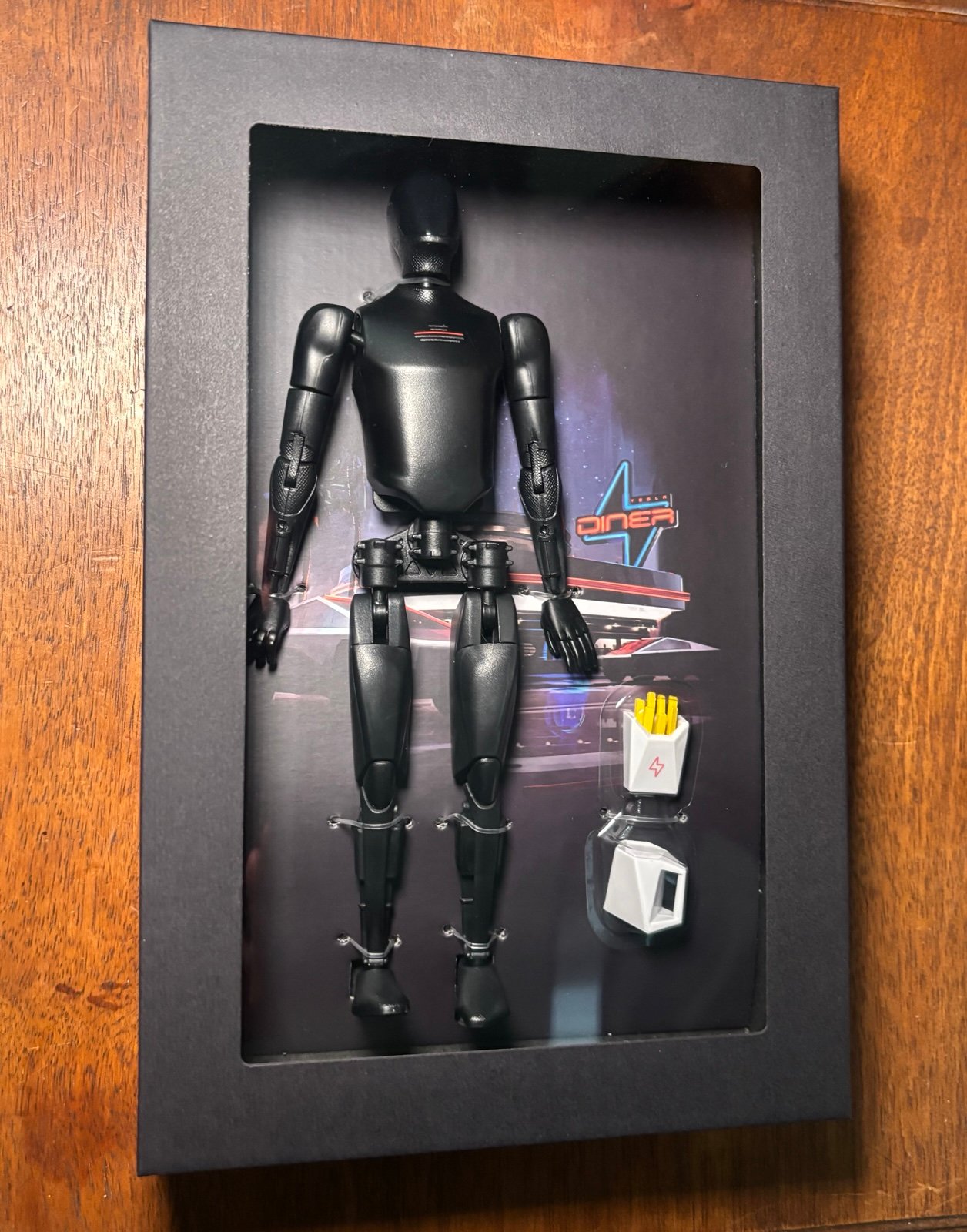 Tesla Diner Exclusive Black Optimus Bot | Mercari