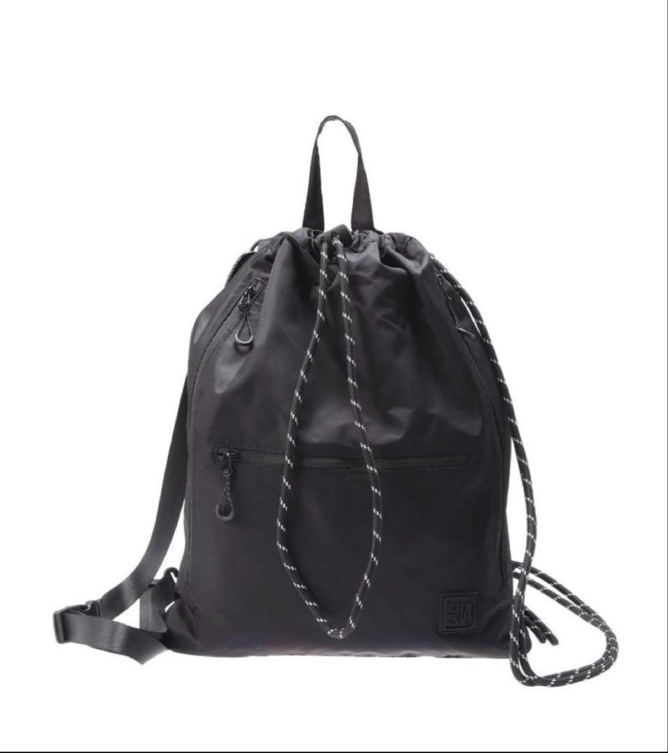 UN3D. 4WAY Nylon Bag - Black