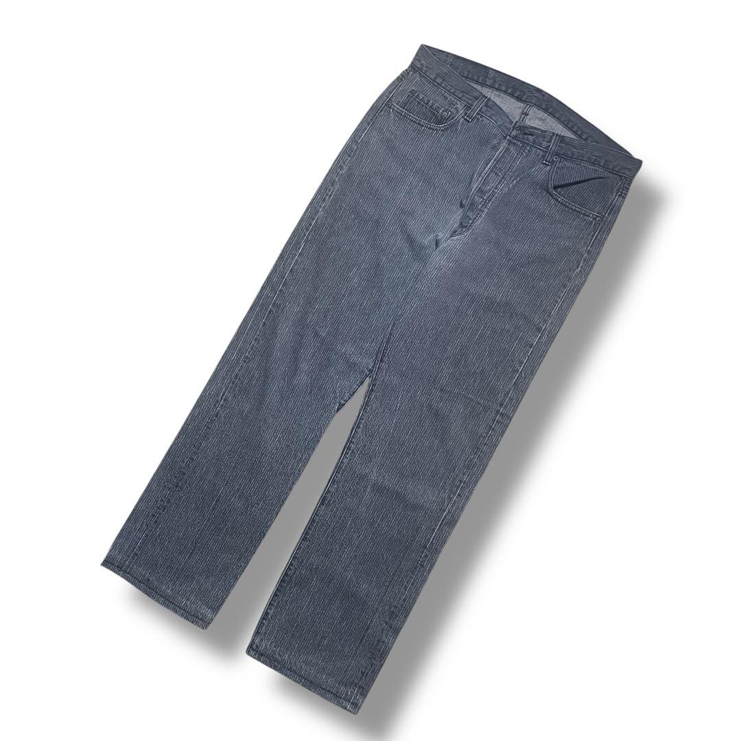 W36L32】80s 501-0619 Levi's Black Denim