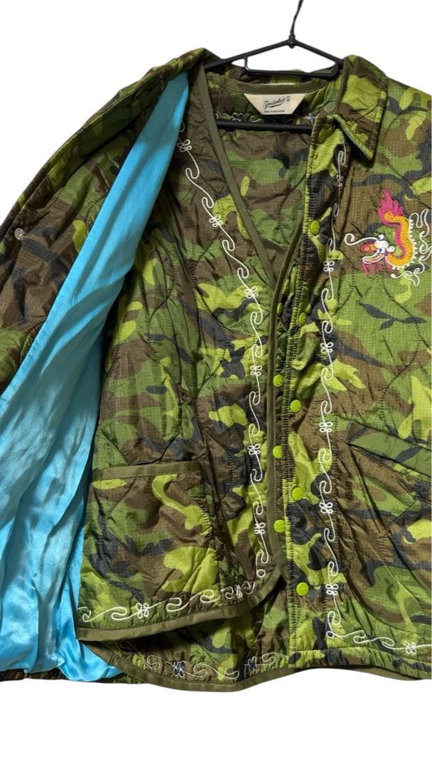 TENDERLOIN NYLON SOUVENIR VEST CAMO
