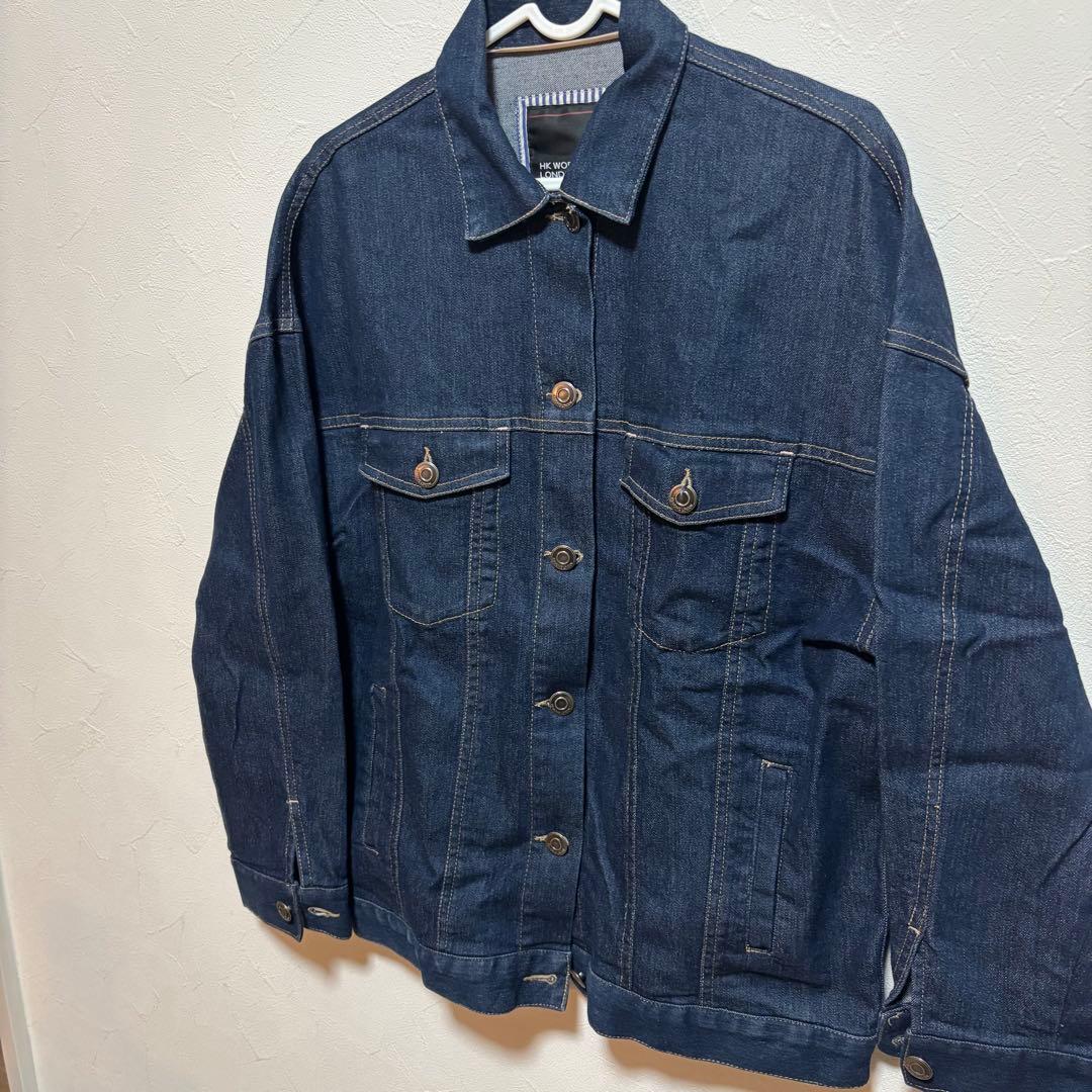 DECOROSO Coated Denim Jacket DECOROSO coated denim jacket 2