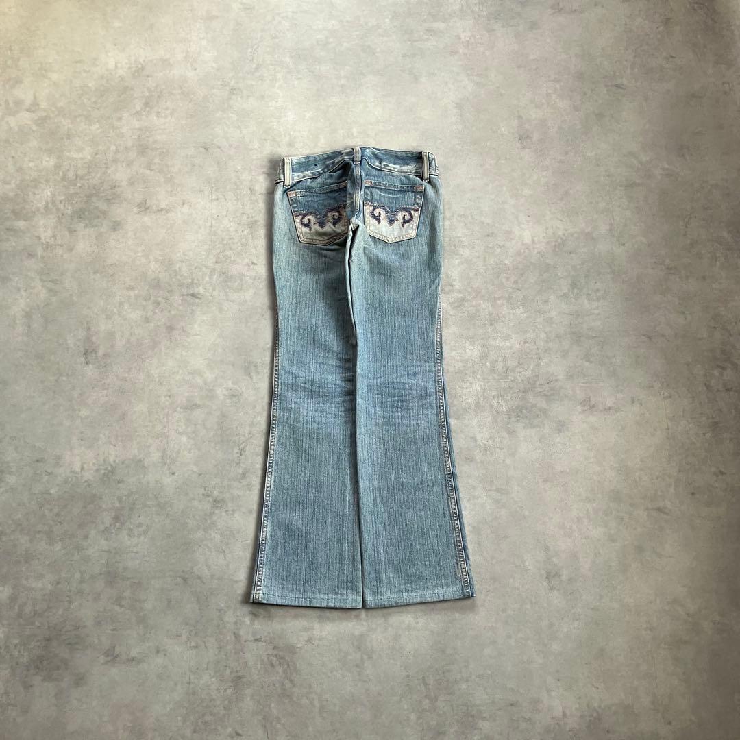 00s y2k archive Diesel flare denim pants