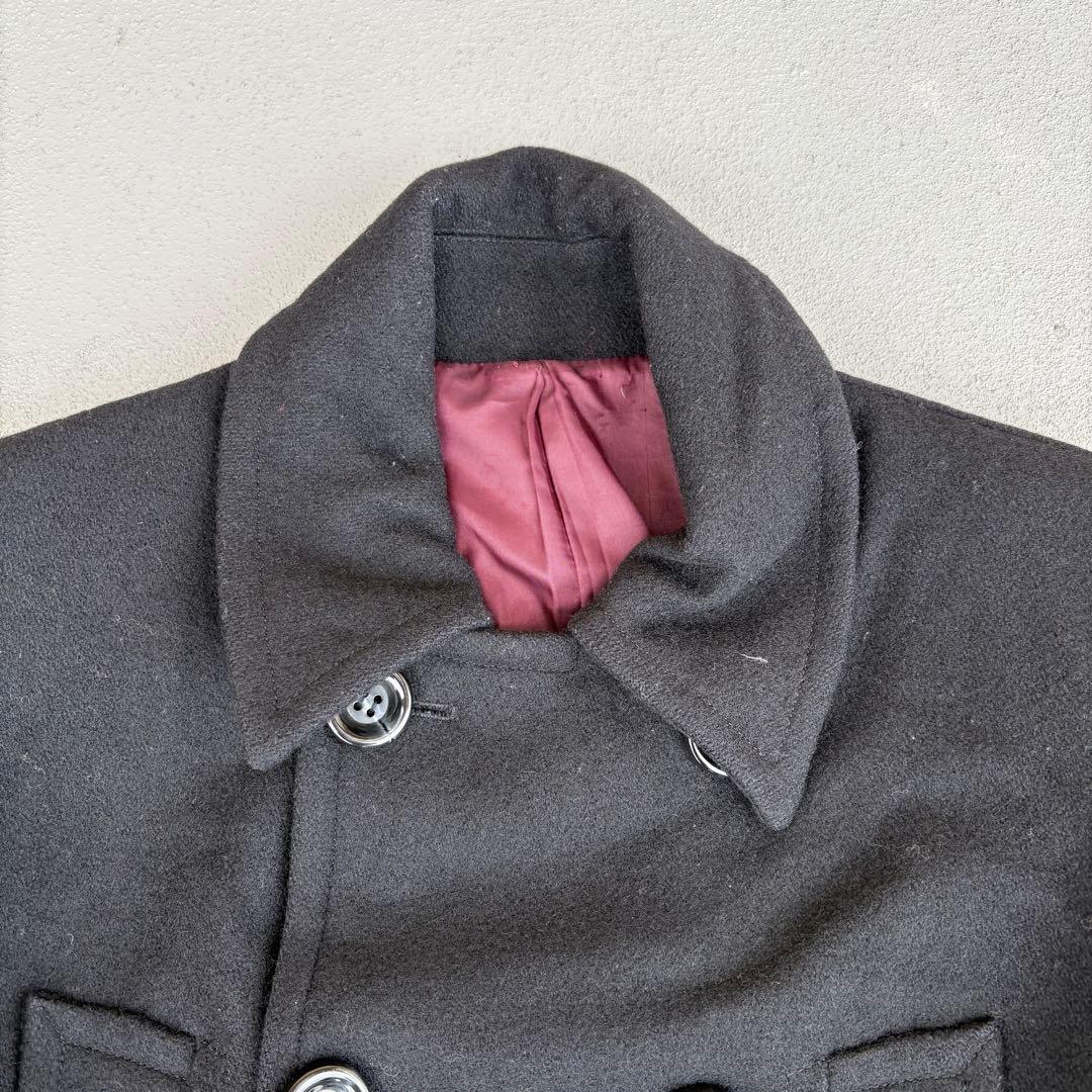 Jean Paul Gaultier wool long pea coat