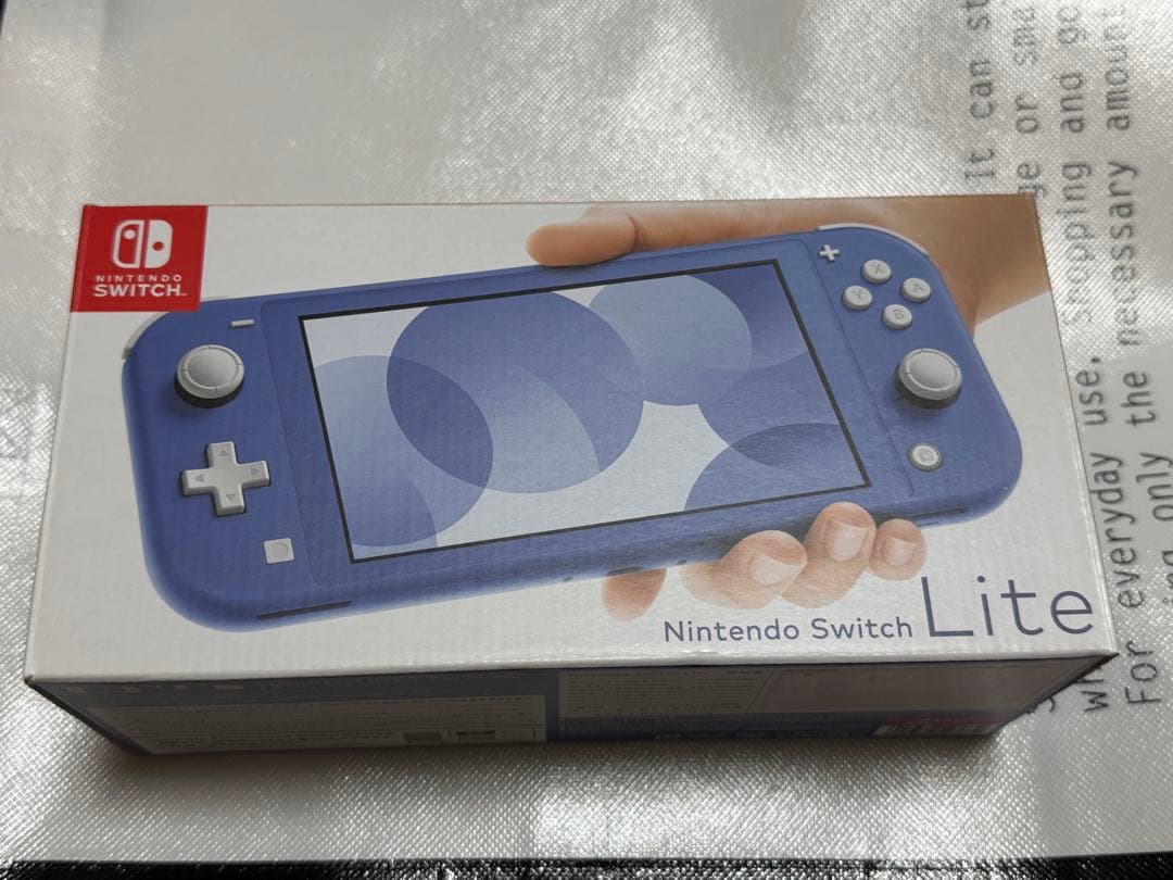 Nintendo Switch Lite Blue (No Console) - Box and Charger Included
