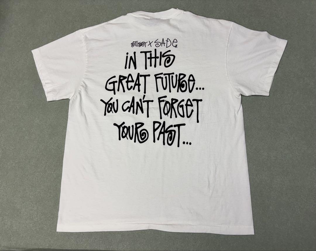 SADE x STUSSY Collaboration T-shirt XL White | Mercari