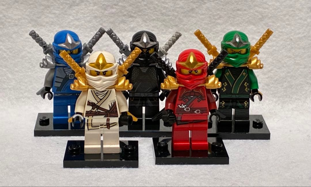 Official Ninjago ZX 5-Piece Set Minifigures
