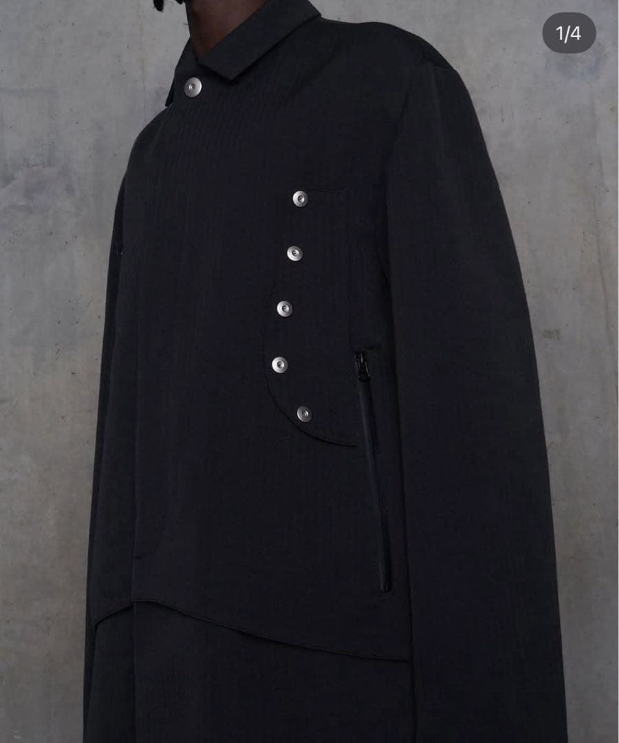 44 Grey Strata Coat from AW23
