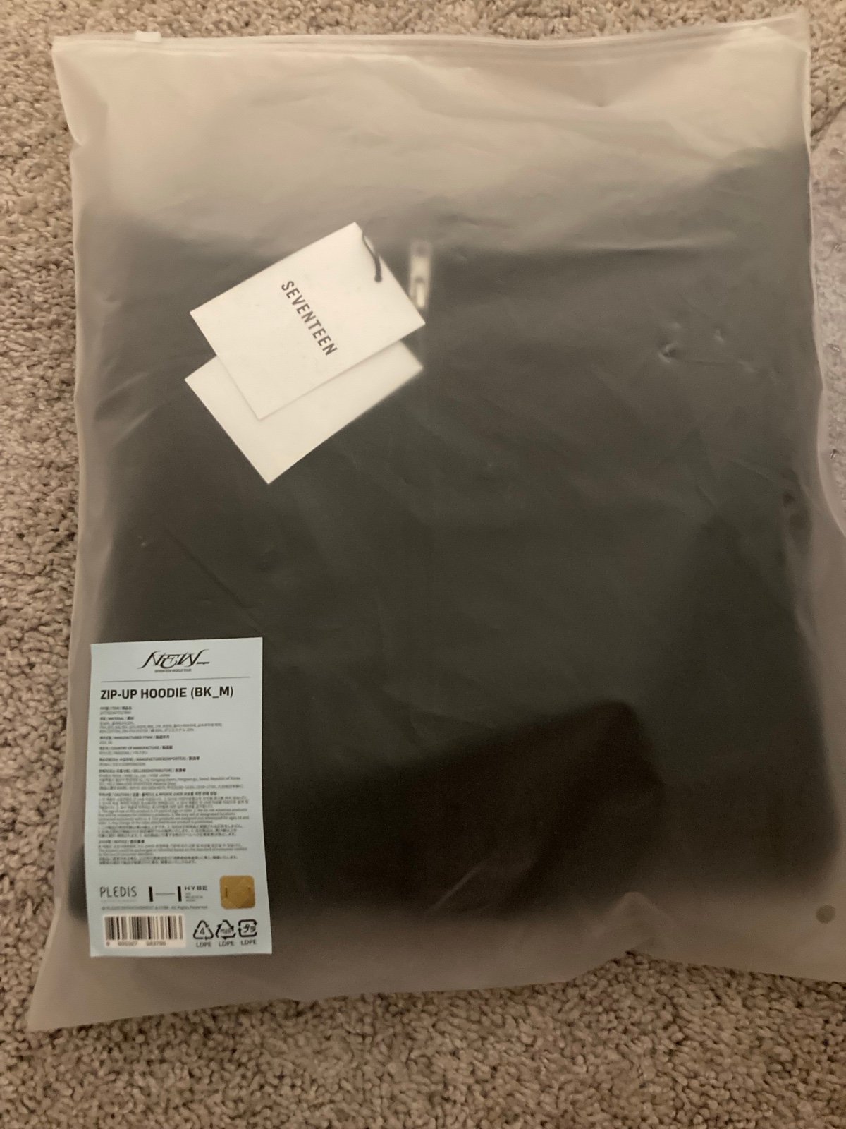 Official Seventeen new tour Zip up hoodie | Mercari