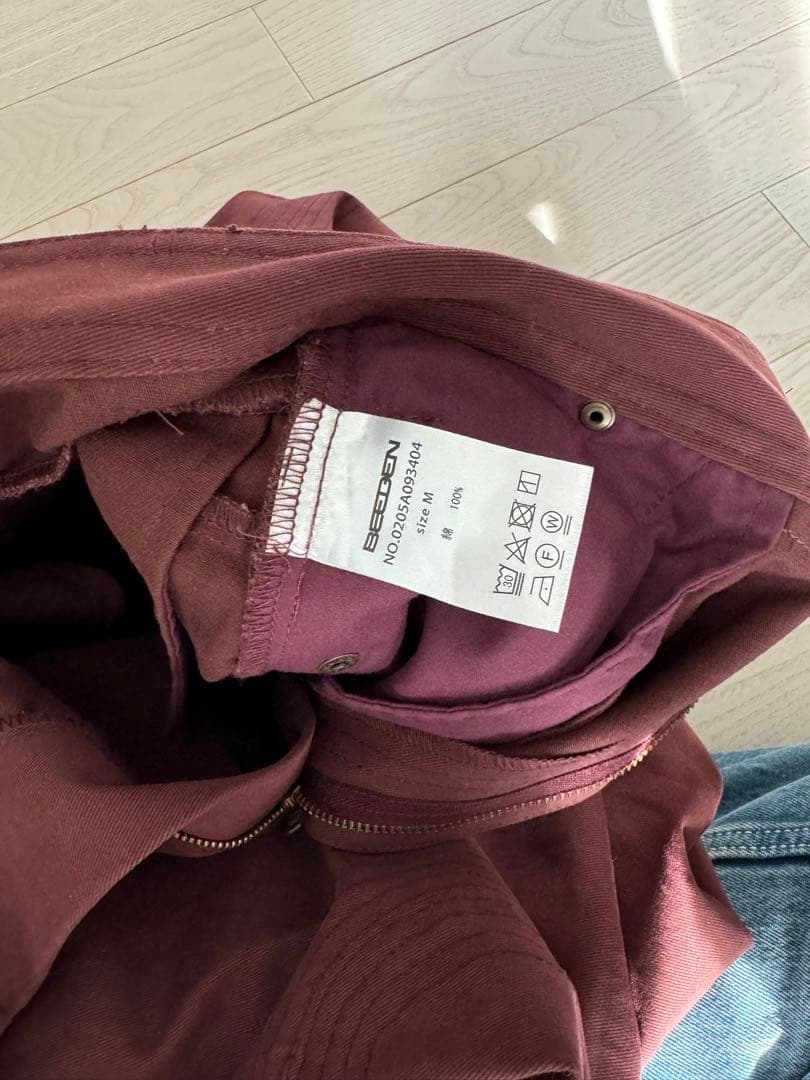 BEEDEN STITCH DESIGN LOOSE PANTS