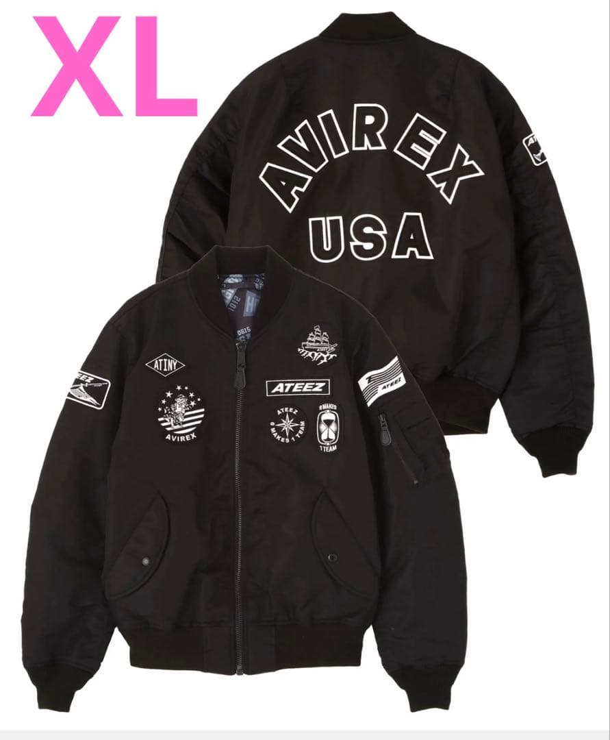 AVIREX × ATEEZ / REVERSIBLE MA-1
