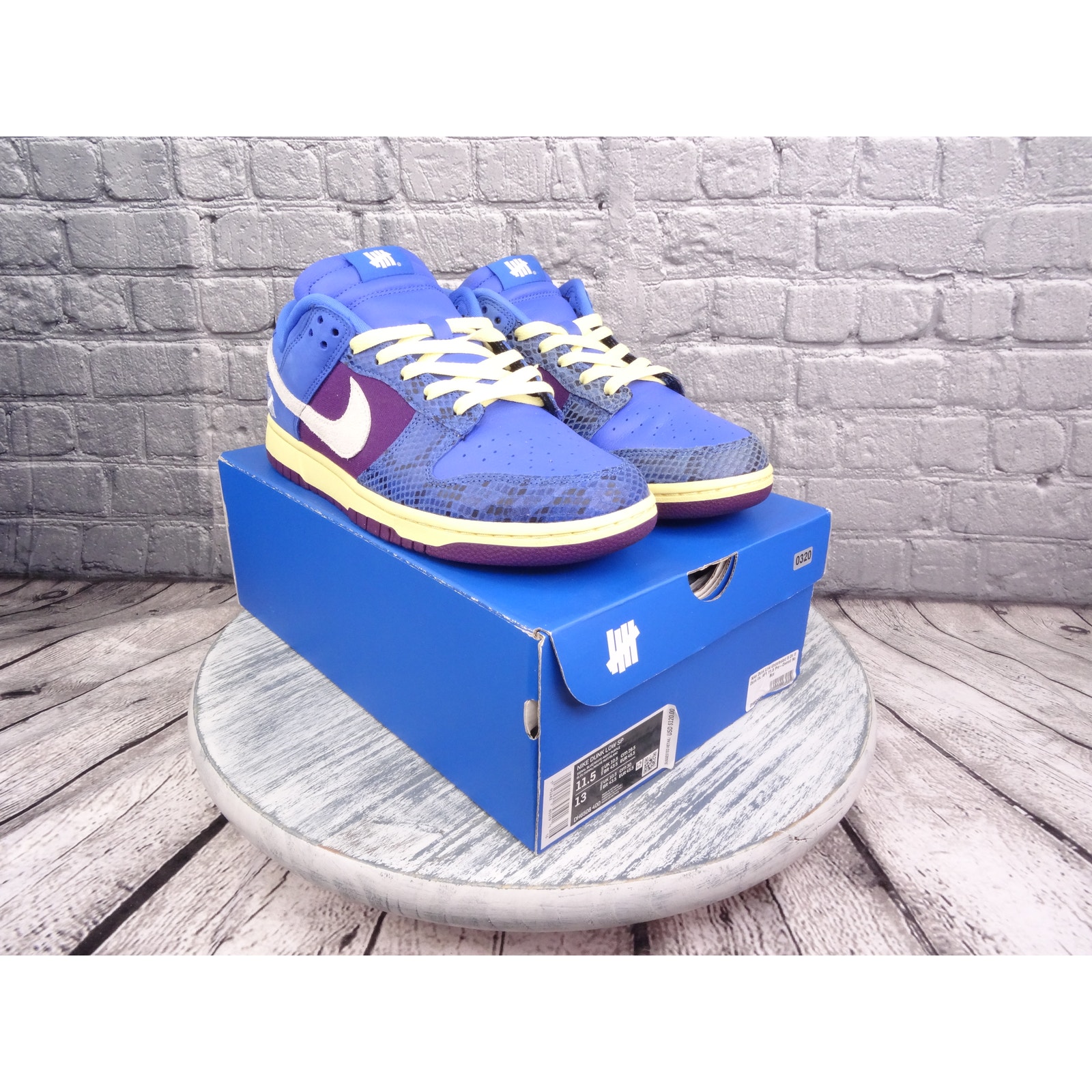 NIKE Dunk Low SP Signal Blue/Night Purpl スケートボード NIKE Dunk