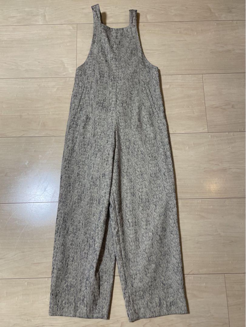 2024SS CLANE COCOON SALOPETTE PANTS