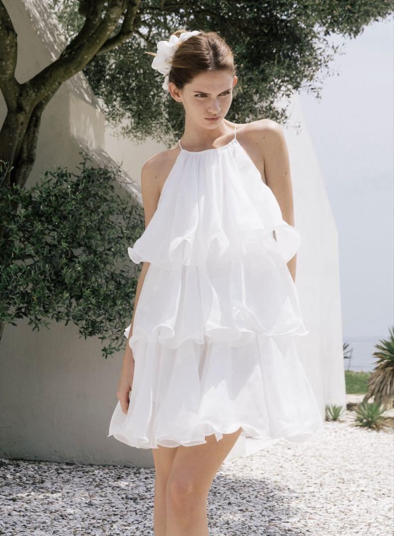 THE TOÉ Hesiod Frills Dress THE TOE