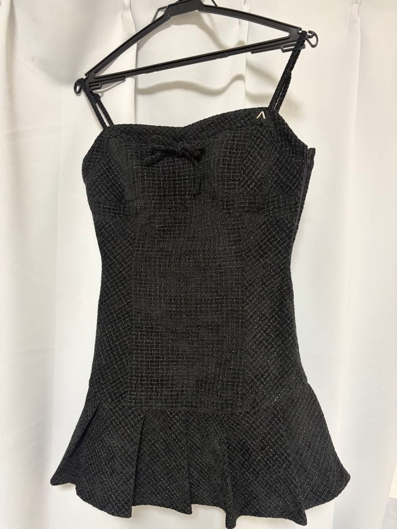 andmary Twiggy tweed mini dress