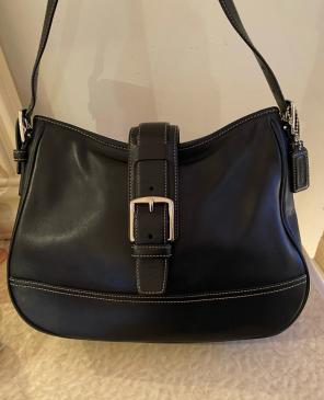 Vintage Coach Soho Shoulder Bag F10188 Black | Mercari