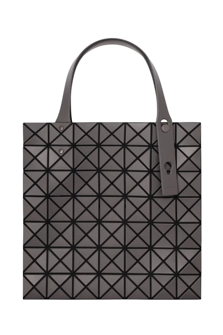 Bao Bao Issey Miyake Prism Matte Charcoal Gray Tote Bag | UJNG