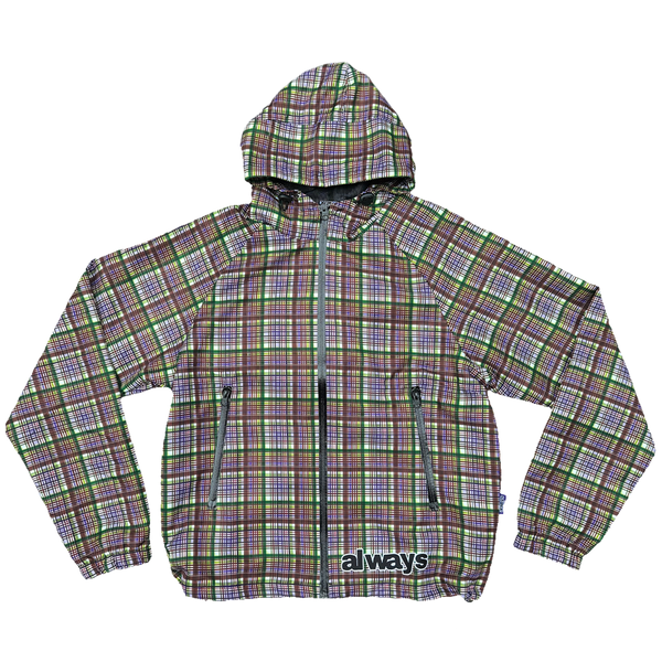 bandemic jacket - purple/brown/green – always do what you should do