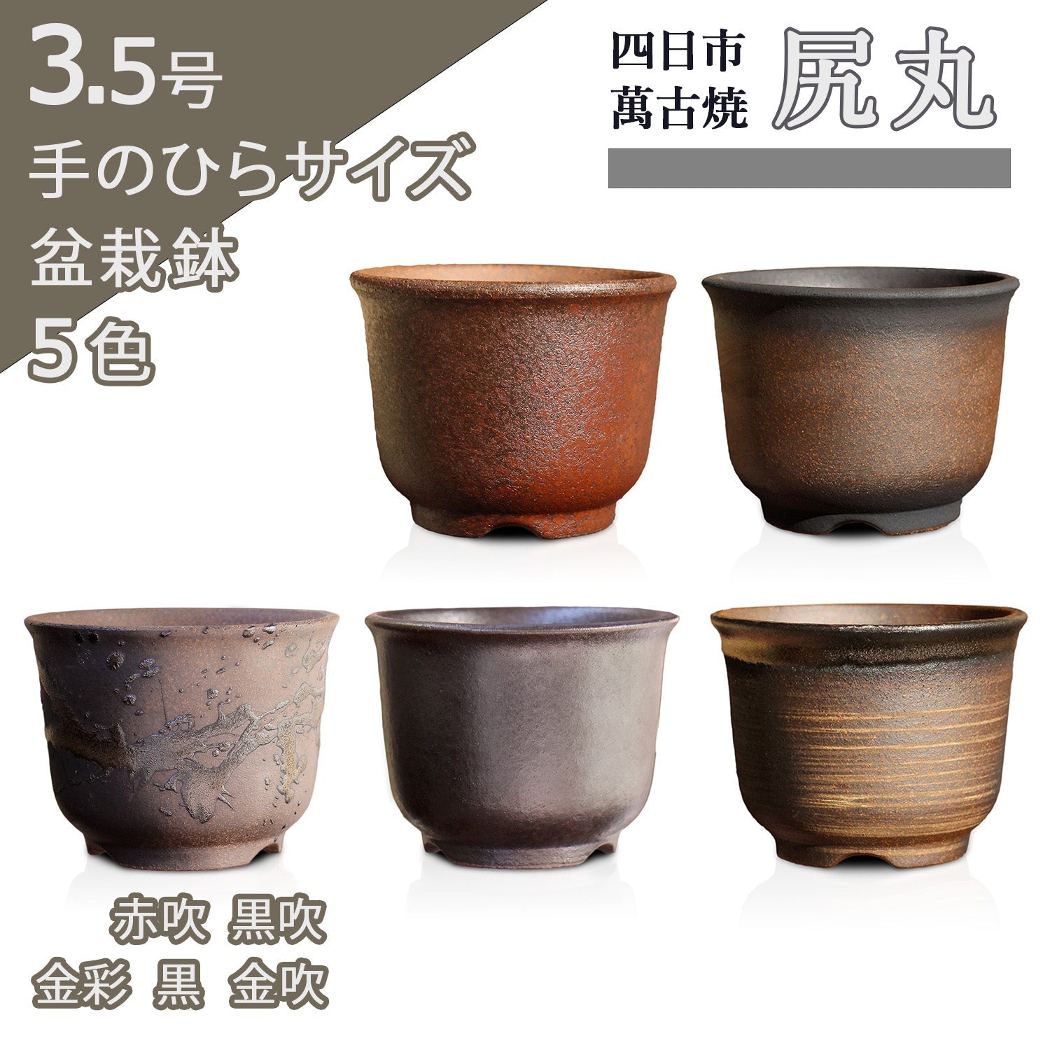 三琇一陽】 盆栽鉢1点 竹節胴紐撫角長方 希少 山