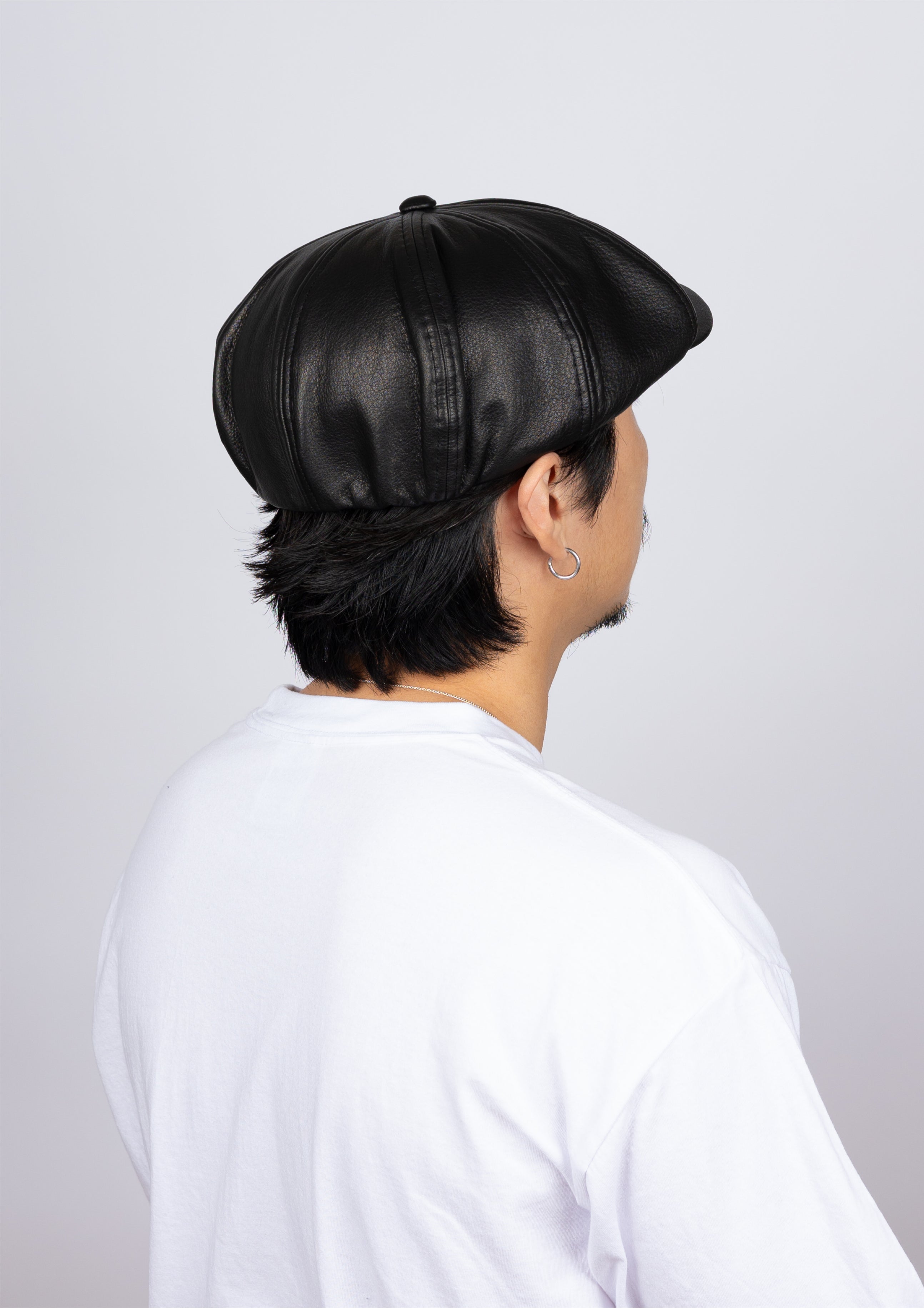 UNNAMED HEADWEAR 【LEATHER CASQUETTE】レザー キャスケット アン