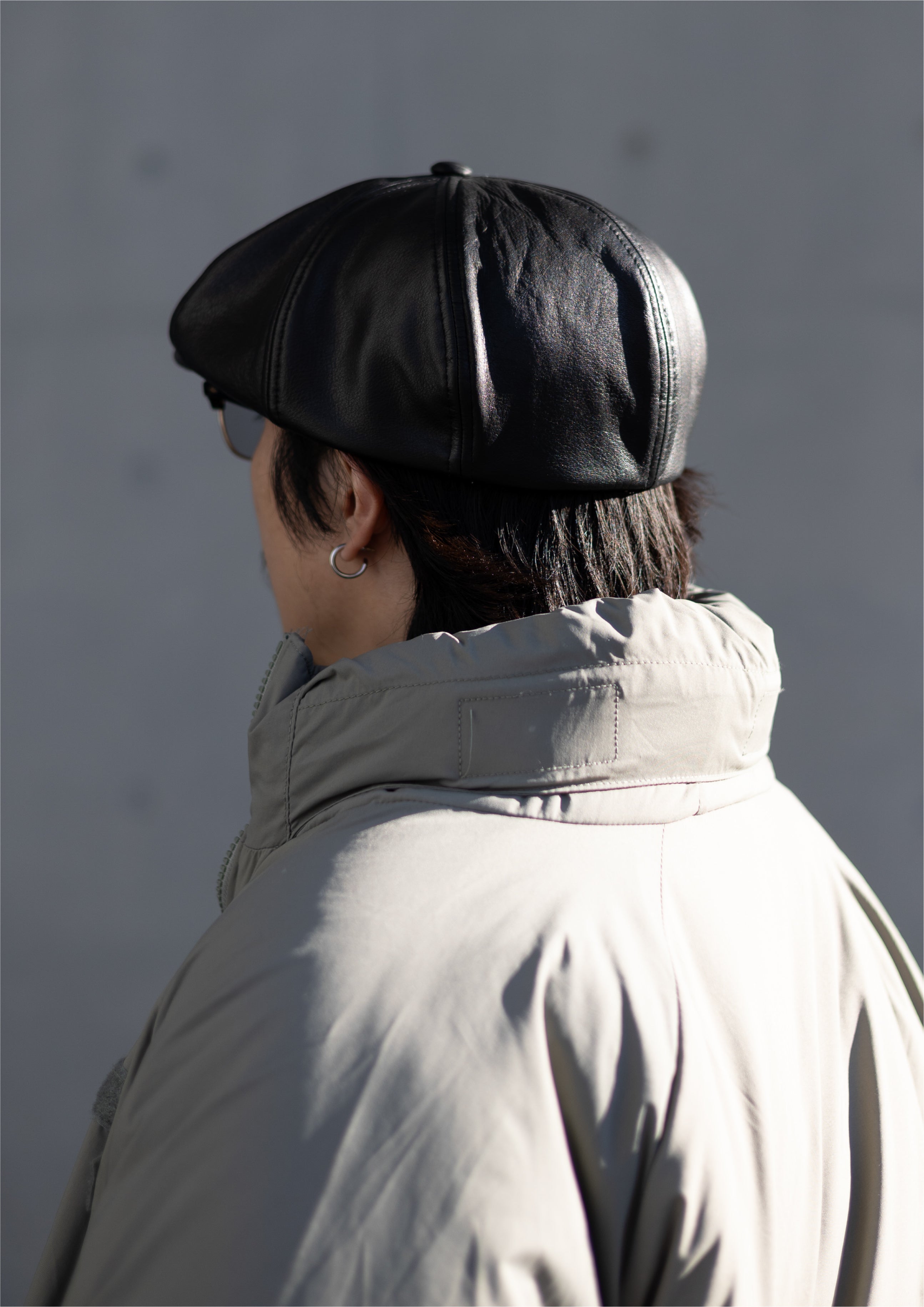 Timeworn clothing Atlast ホースハイドレザーキャスケット Timeworn