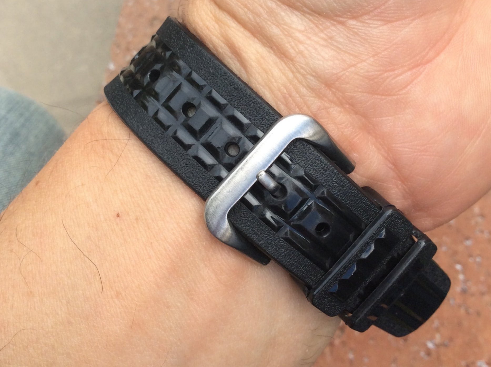 Rubber Chocolate Bar Strap (19/20/22mm) – Uncle Straps