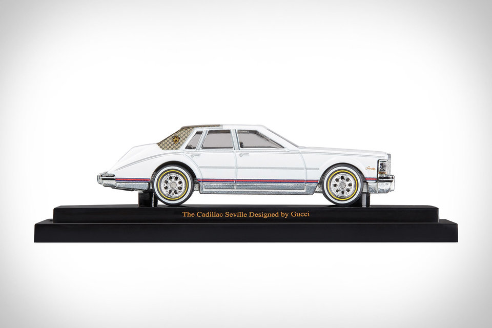 ホットウィールxグッチキャデラックセビルおもちゃの車 | Uncrate