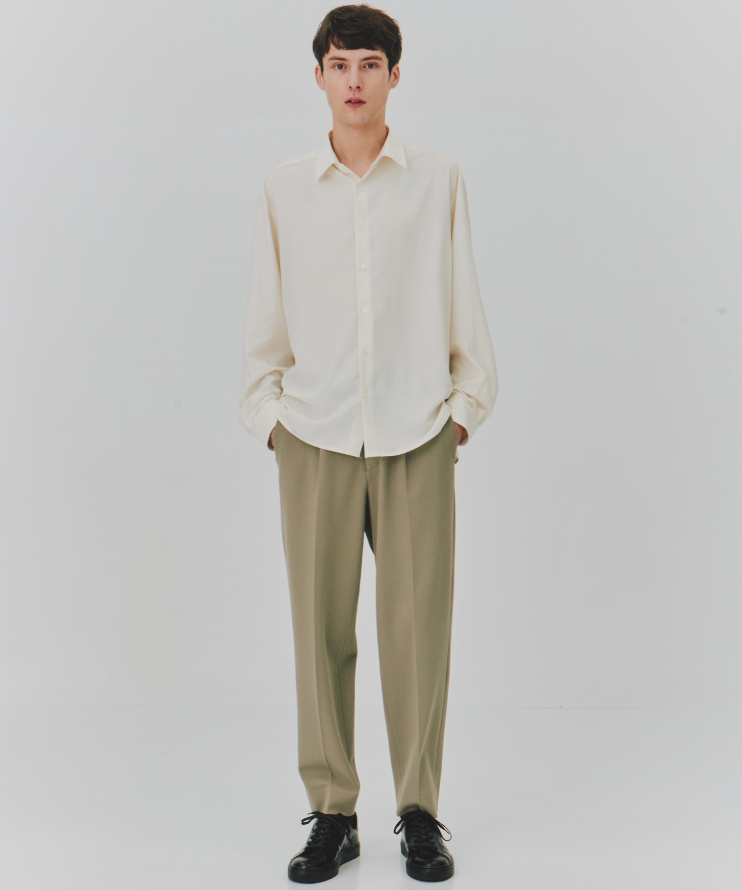 2026SS｜WEB限定｜先行予約〉DRY RAYON リラックスシャツ(1 OFF WHITE