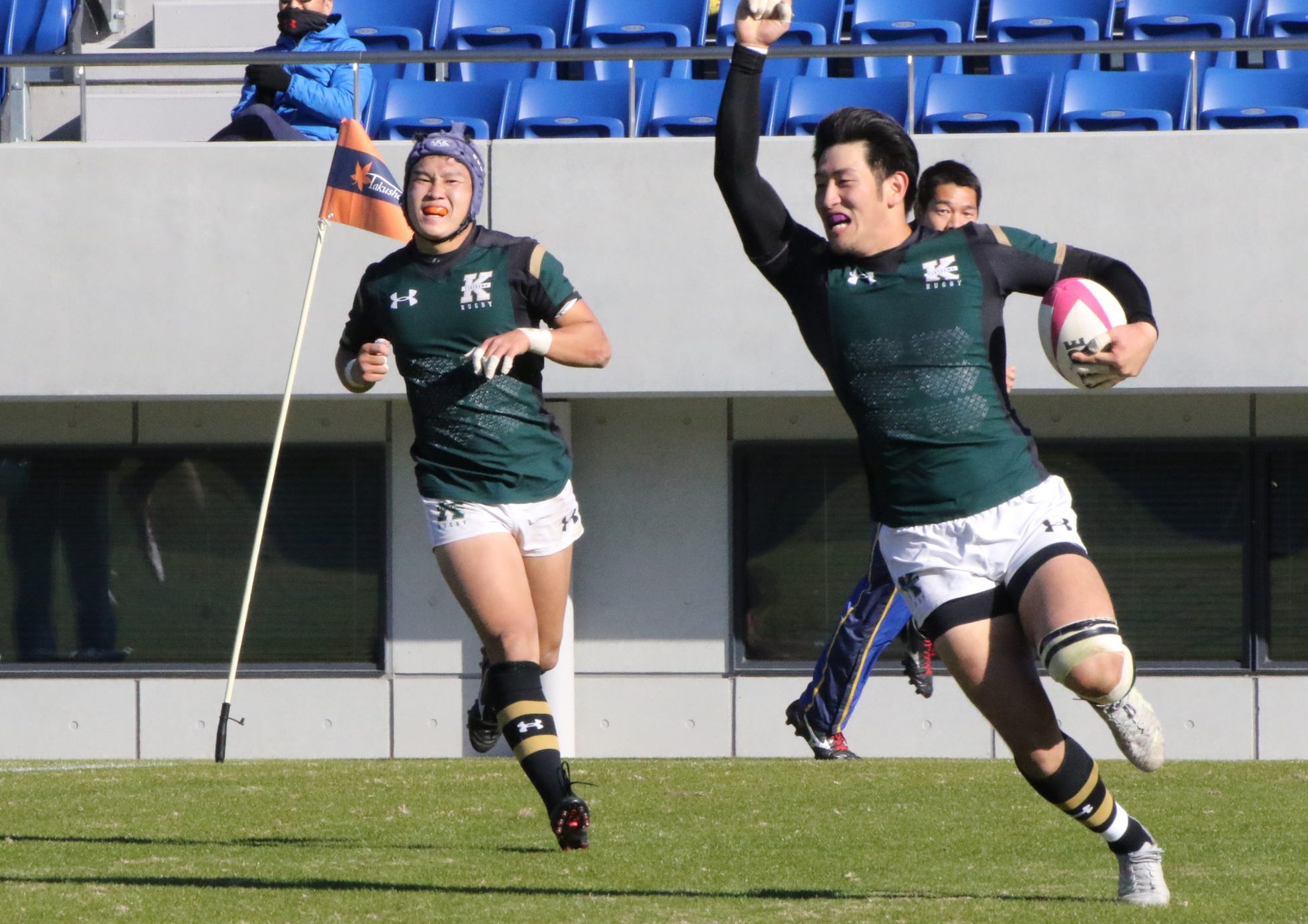 関東学院大学OBの福士萌起選手がパリオリンピック競技7人制ラグビーの