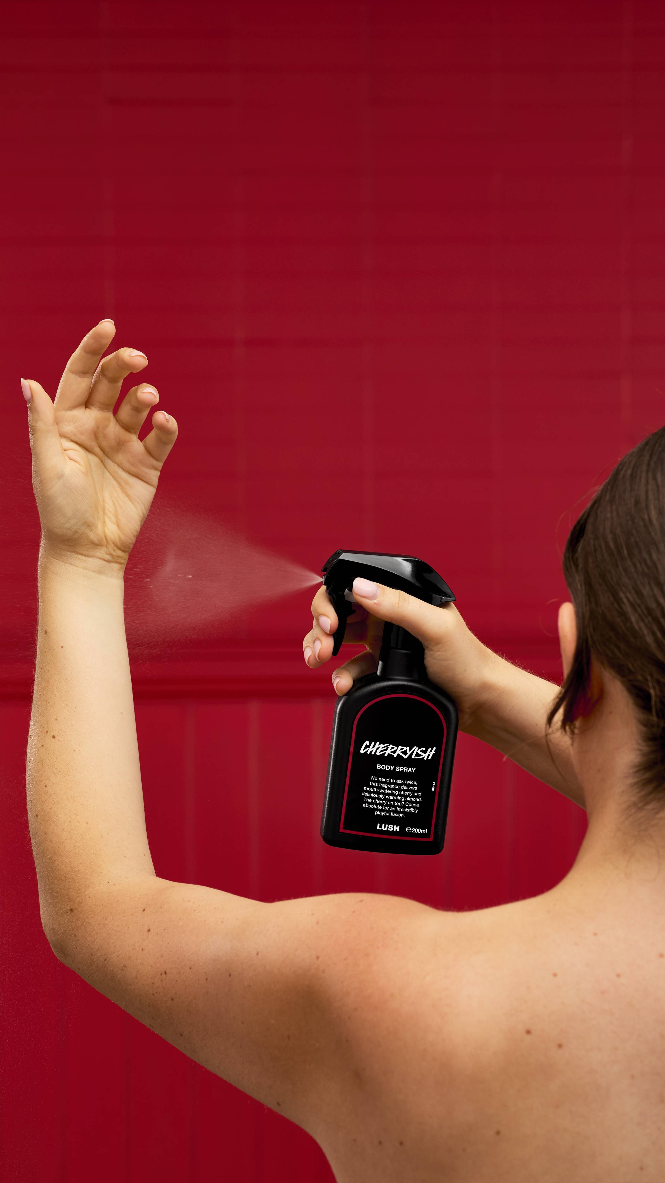ボディミスト LUSH CHERRYISH BODY SPRAY 200ml Cherryish Body Spray
