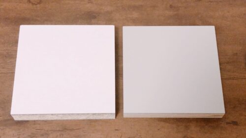 かなでもの」リノリウム天板サンプル(mushroom・pebble)を購入してみた