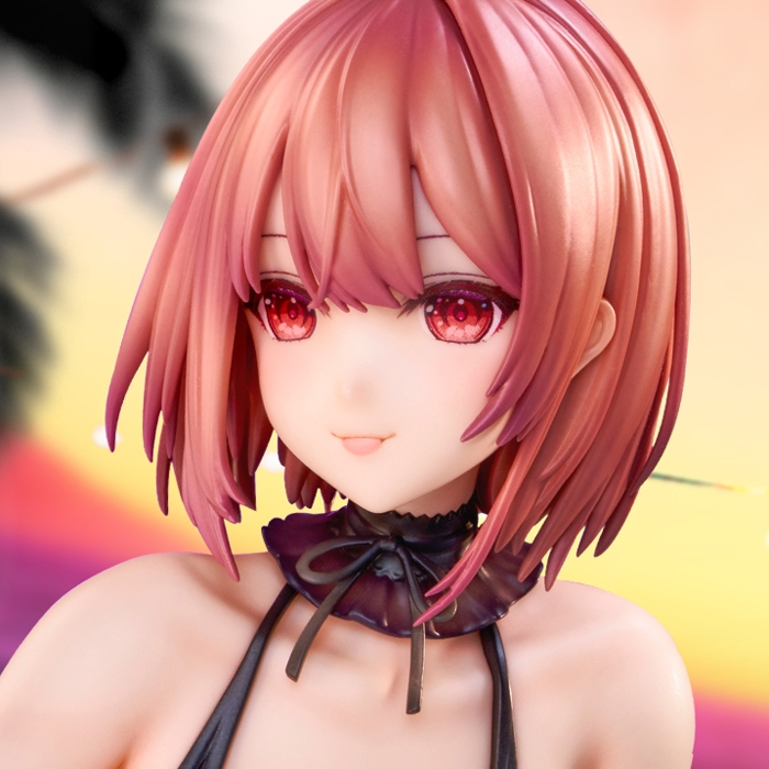 イラストレーターnecömi氏のオリジナルイラスト「バカンスをもう一杯