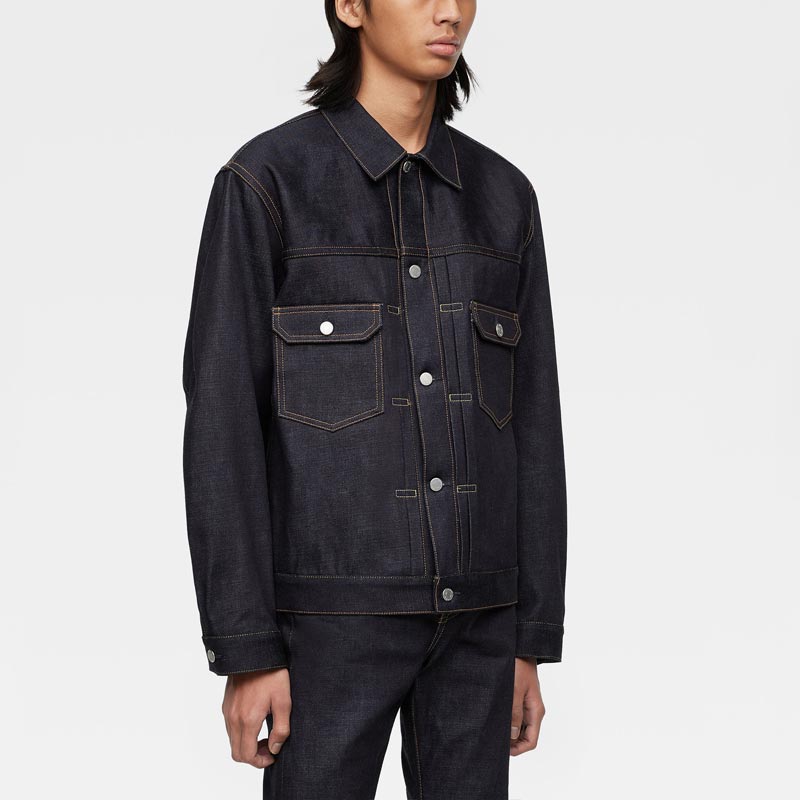 桃太郎ジーンズ MMGJ0002 #002 STANDARD DENIM JACKET TOKUNO BLUE