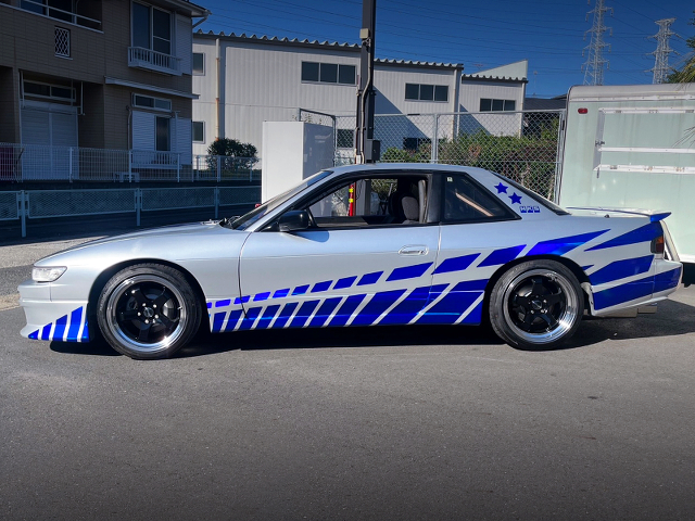 ワイスピ2 R34GT-Rスタイルラッピング!S15流用6速MT化!SR20ターボ!PS13
