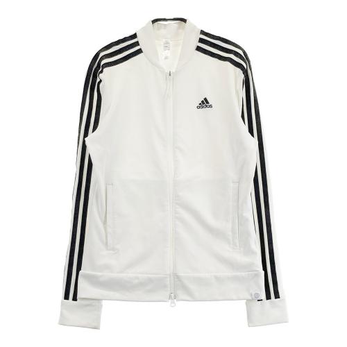 ADIDAS GOLF アディダスゴルフ 2WAY 長袖ジップジャケット ホワイト系