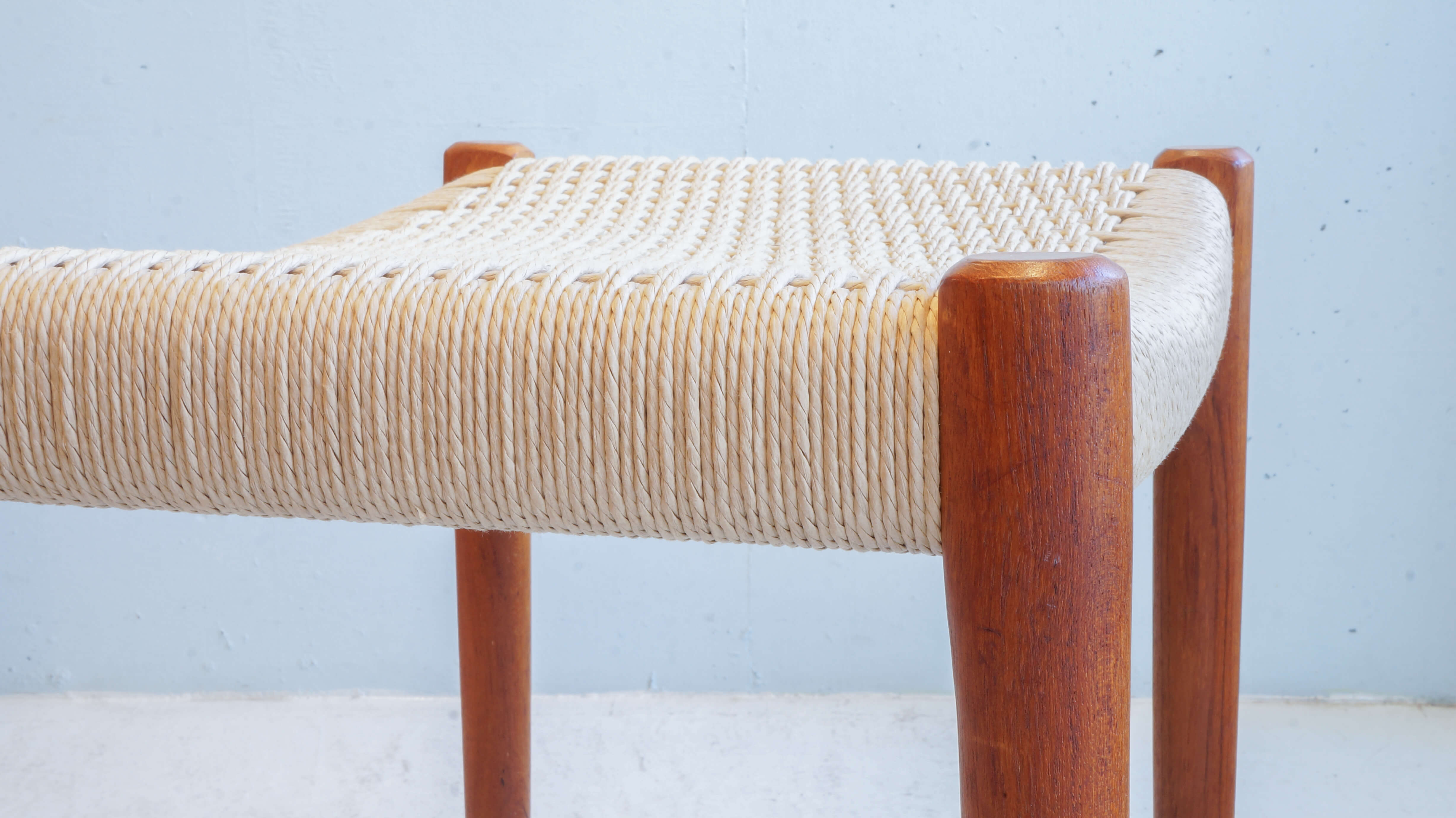 J.L MOLLER STOOL No.80A// スツール モラー デンマーク製 椅子 チェア