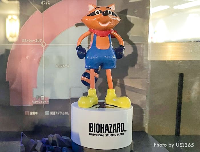 USJ バイオハザード ラクーン君 フィギュア Mr. Raccoon ユニバ Amazon