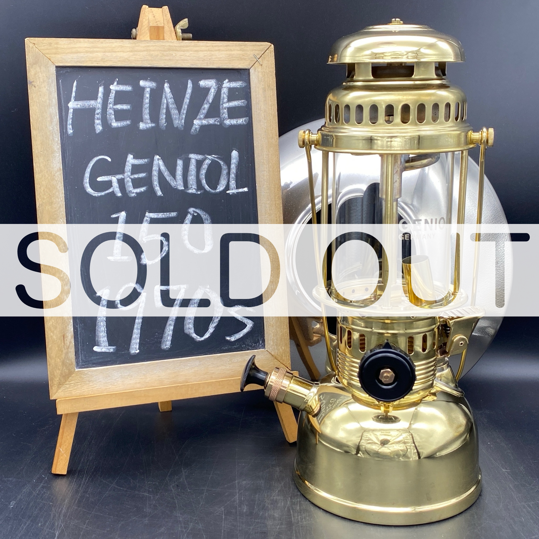 1970's HEINZE GENIOL 150 Germany Kerosen Lantern | U's Lantern