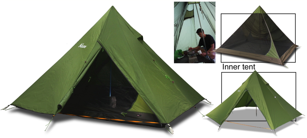 ヘキサゴン ワンポール、トレイルピーク