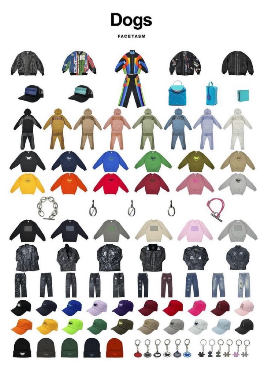 Dogs × FACETASM コラボコレクションが国内10月28日より発売 | UP TO DATE