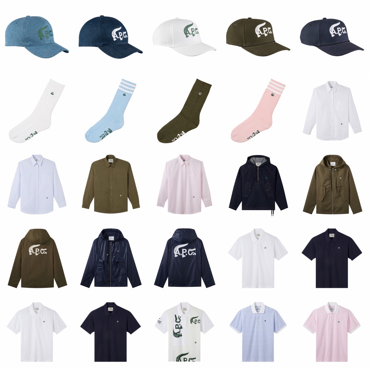 A.P.C. LACOSTE INTERACTION #14』が国内6月8日より発売予定 | UP TO DATE