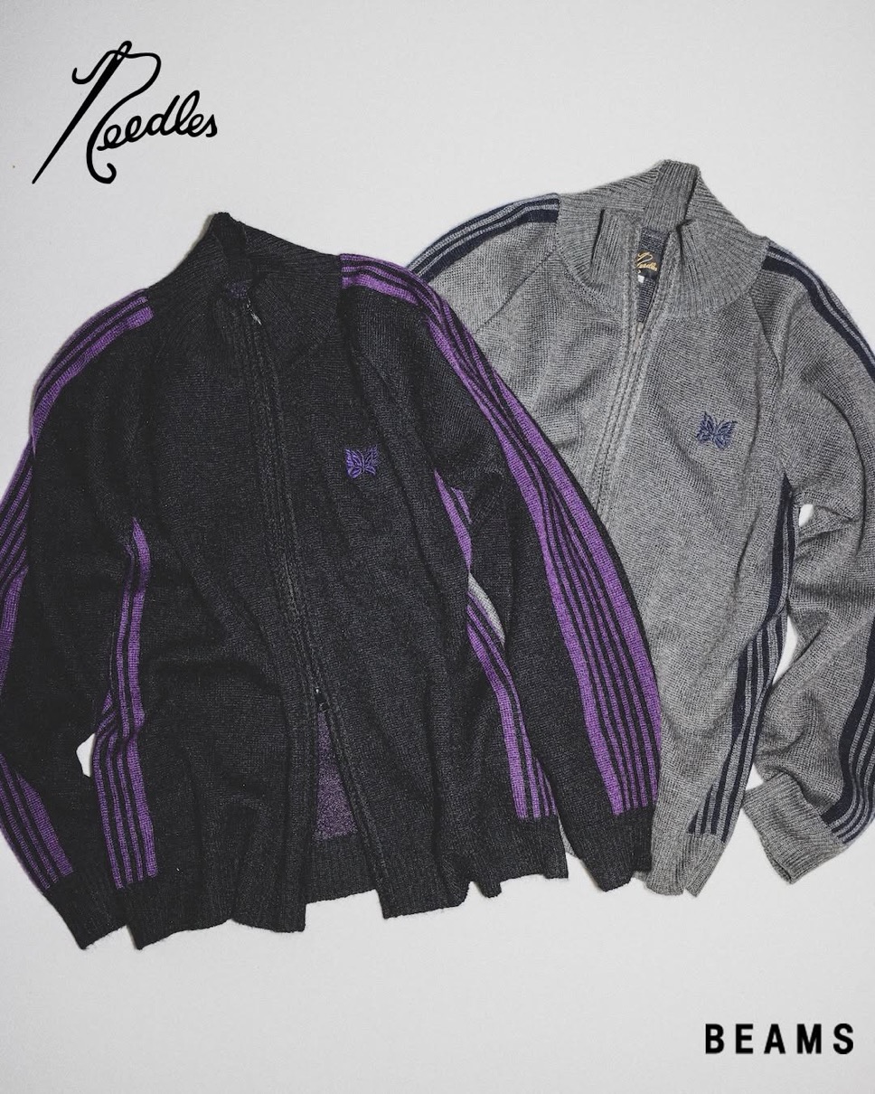 NEEDLES x BEAMS 別注『Mohair Track Jacket』が国内1月2日より発売