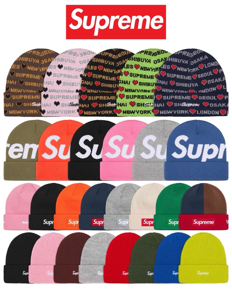 Supreme 2024FWに登場するビーニー & ハット類（Beanie / Hat） | UP