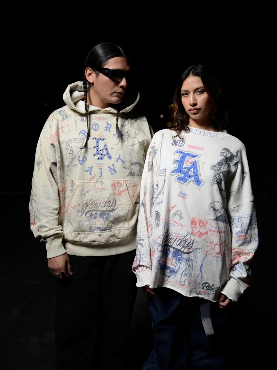 SAINT M×××××× × BornxRaised 24SS コラボコレクションが国内2月23日