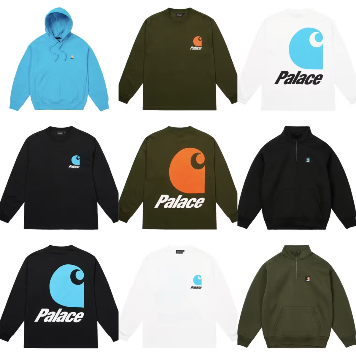 PALACE SKATEBOARDS x Carhartt WIP “HOLIDAY 24” Week5が国内12月28日