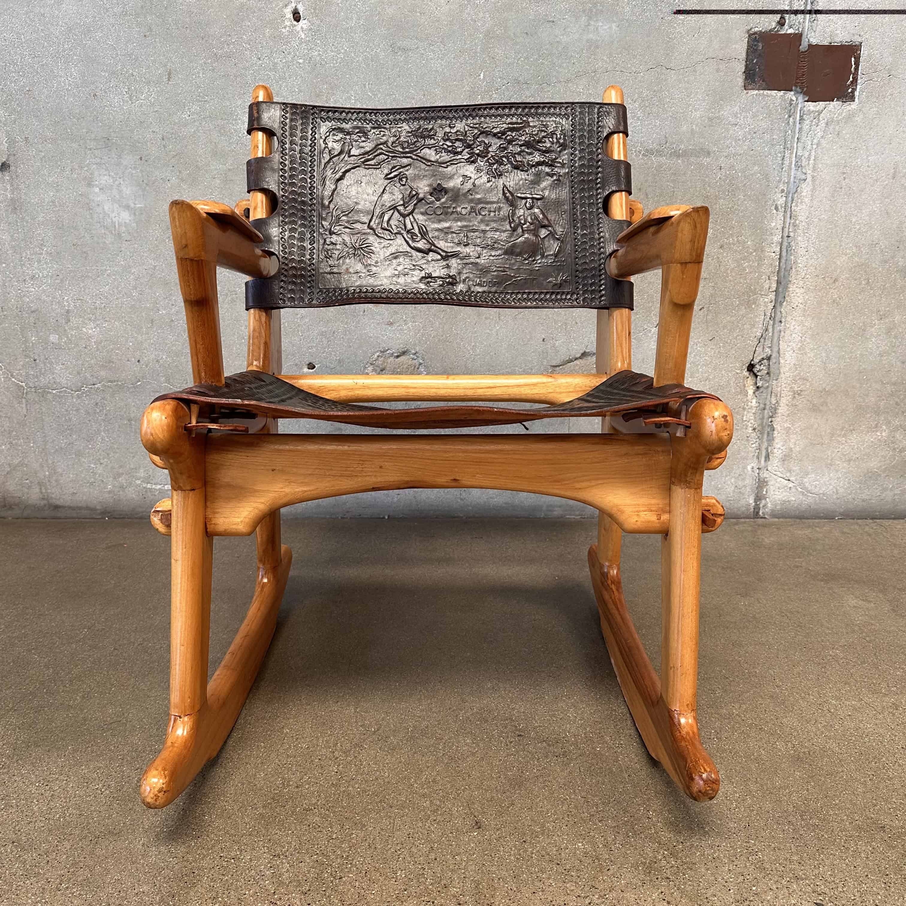 Angel Pazmino for Muebles de Estilo, 1967 Quito Ecuador Designer Rocke