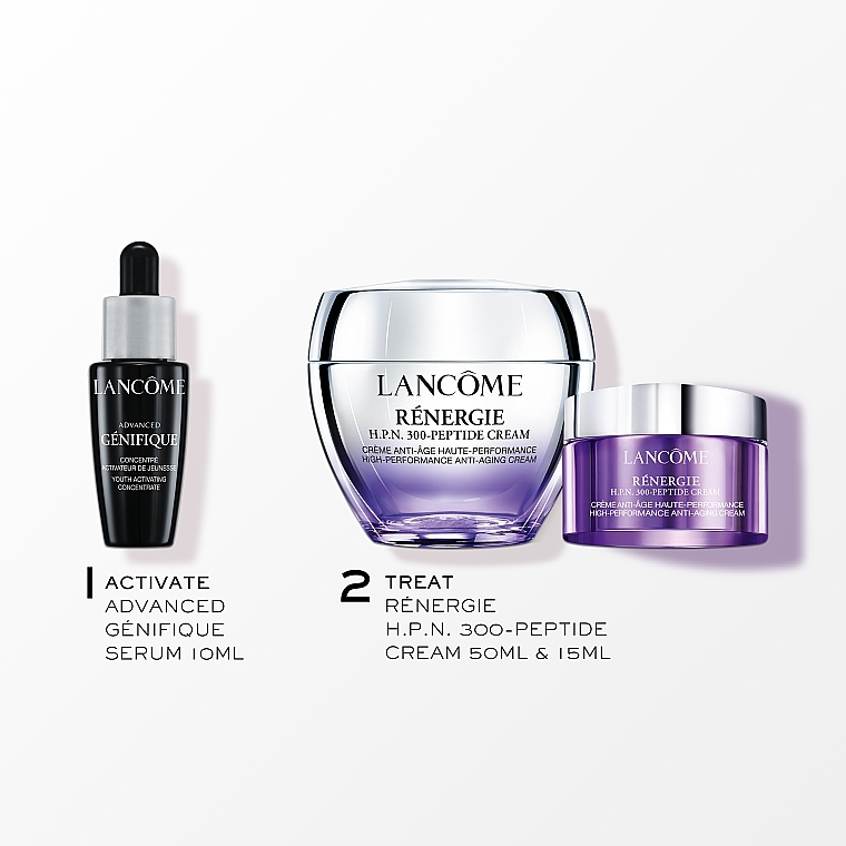 Facial care set - Lancome Advanced Genifique (conc/10ml + cr/50ml