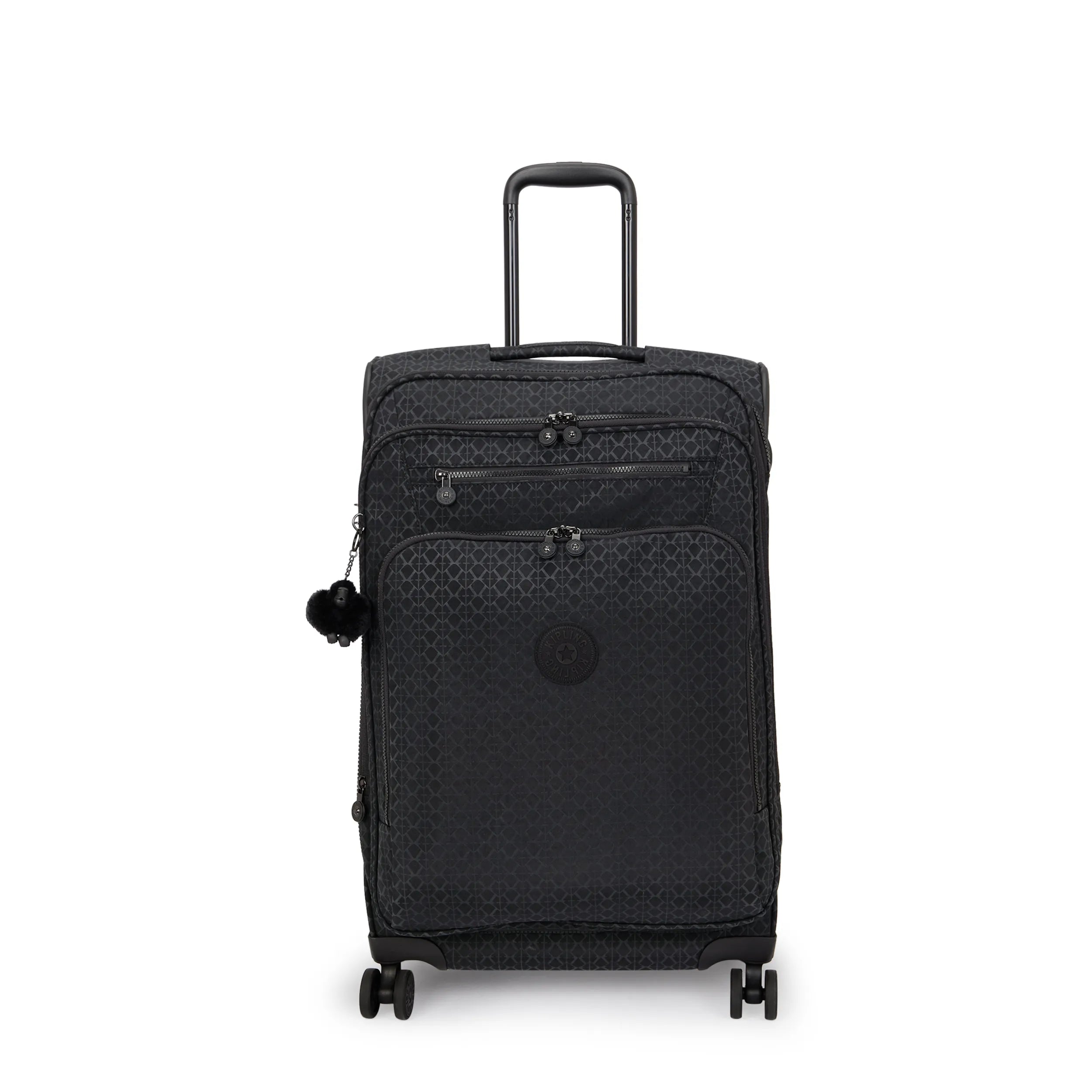 Youri Spin Medium Printed 4 Wheeled Rolling Luggage