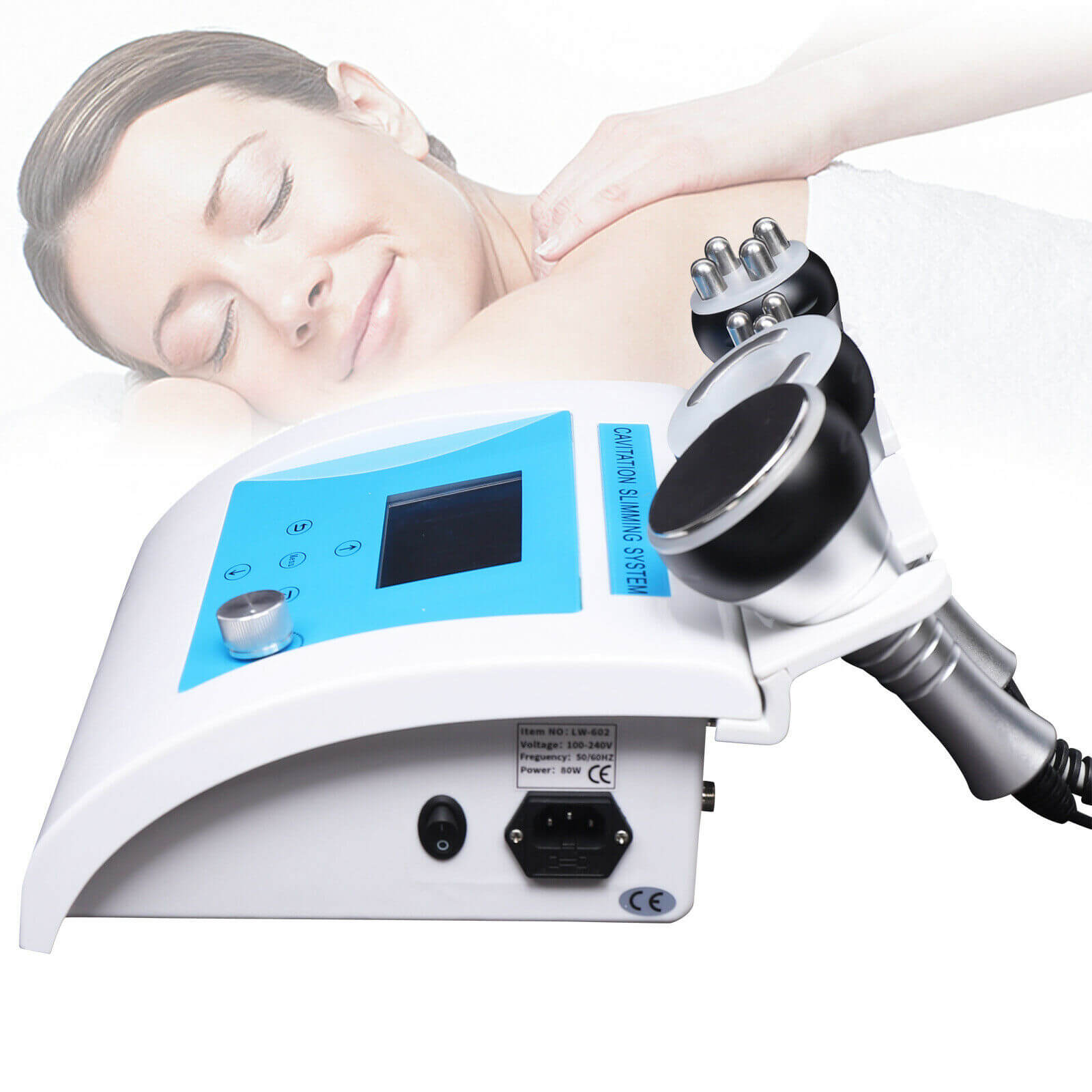 CAVITATION SLIMMING SYSTEM キャビテーション40kHz Lazzybeauty-4-in